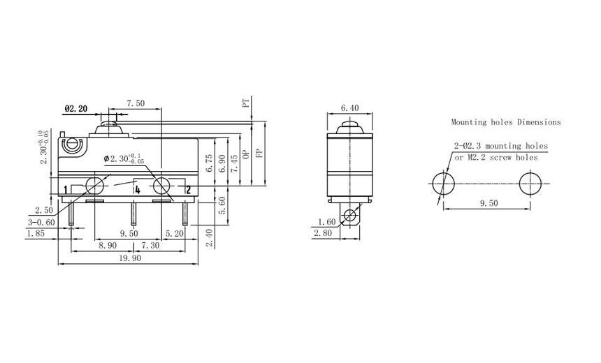 micro switch precision limit switch