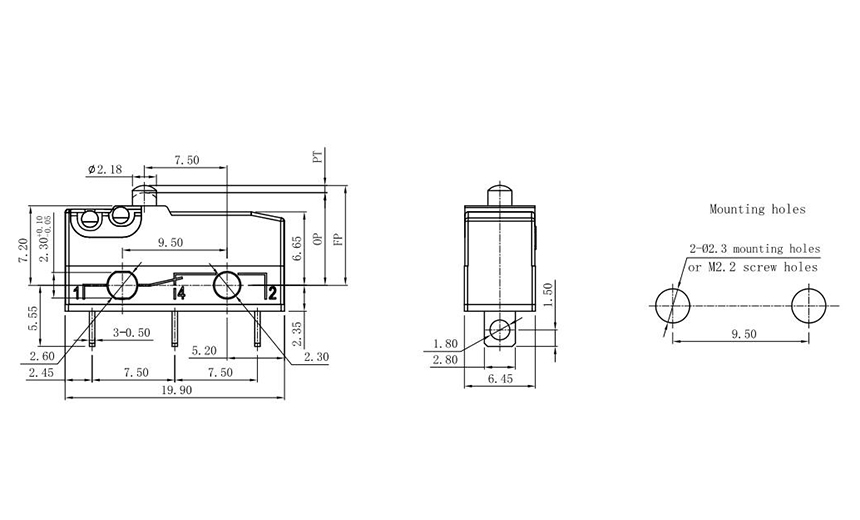 refrigerator micro switch 2