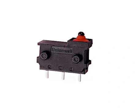 Subminiature Micro Switch 130GF Straight PCB Terminals