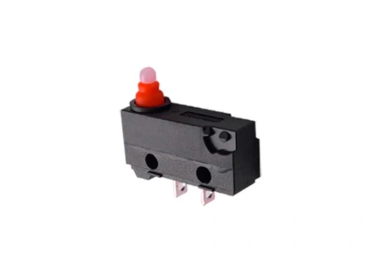 Miniature Micro Switch 200GF Spherical Pin Plunger