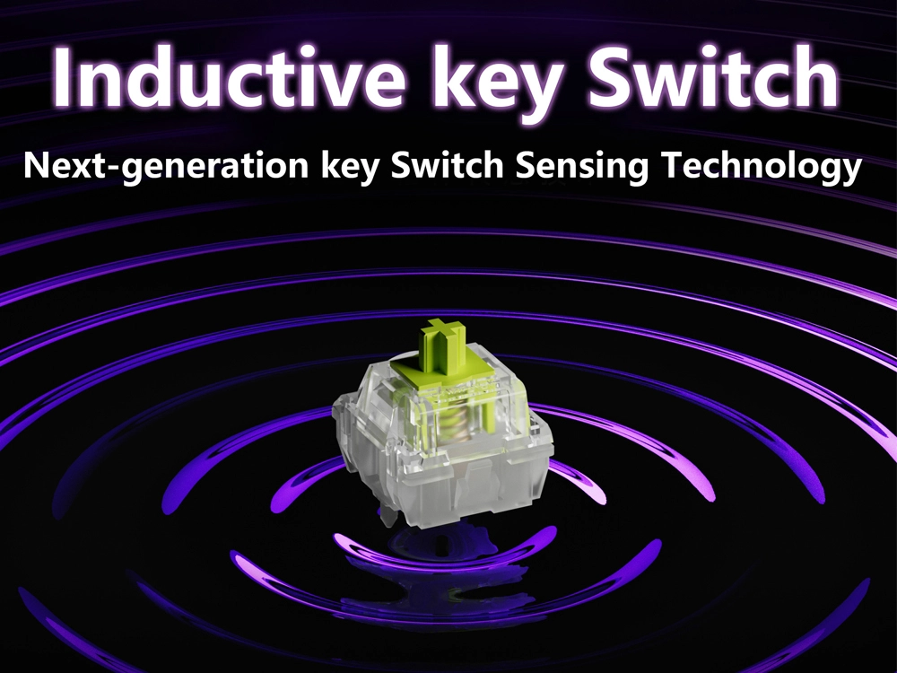 Unionwell, Rapoo, and Azoteq Collaborate to Launch Inductive Switch Technology, Revolutionizing Mechanical Switch Design