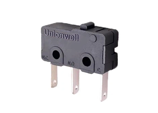 Miniature Micro Switch 150gf Quick Connect Terminals