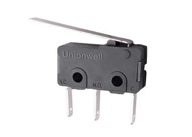 Mini Micro Switch Long Straight Lever 150gf