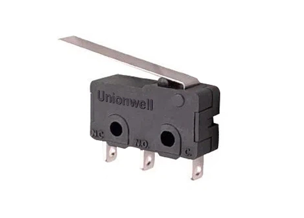 Miniature Micro Switch SPDT Long Straight Lever