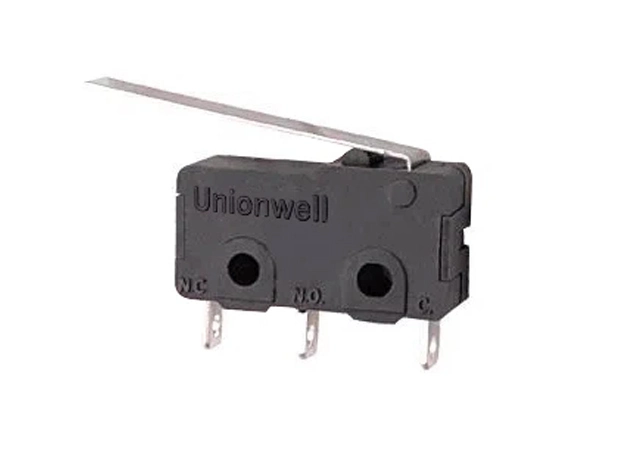 Miniature Micro Switch SPDT Long Straight Lever