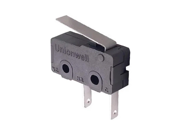 Miniature Micro Switch With Short Straight Lever 250gf