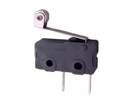 Miniature Micro Switch SPST-NO With Roller Lever