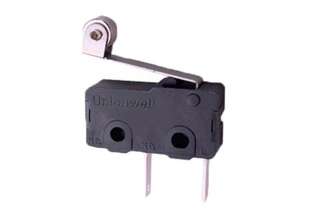 Miniature Micro Switch SPST-NO With Roller Lever