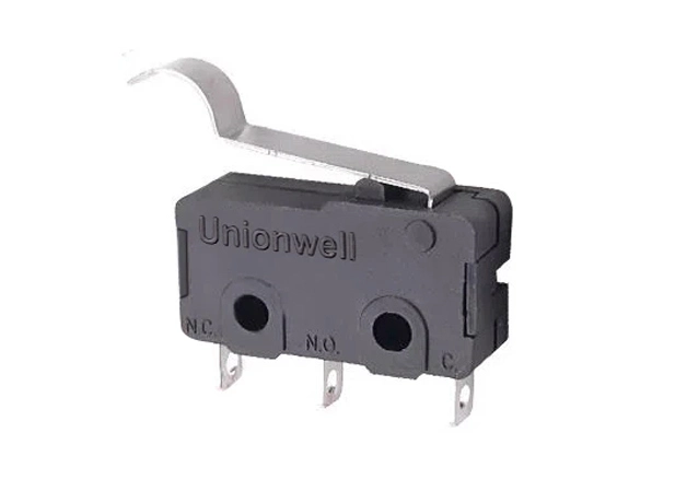 Miniature Micro Switch 350gf Simulated Roller Lever