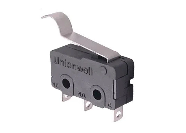 Miniature Micro Switch 350gf Simulated Roller Lever